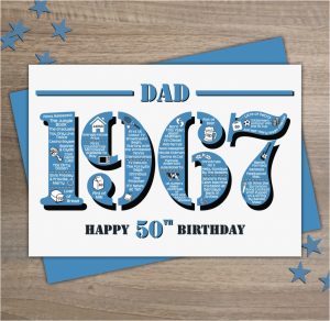 Birthday Cards For Dad Ideas Funny 50th Birthday Cards For Dad Happy 50th Birthday Dad Card Card