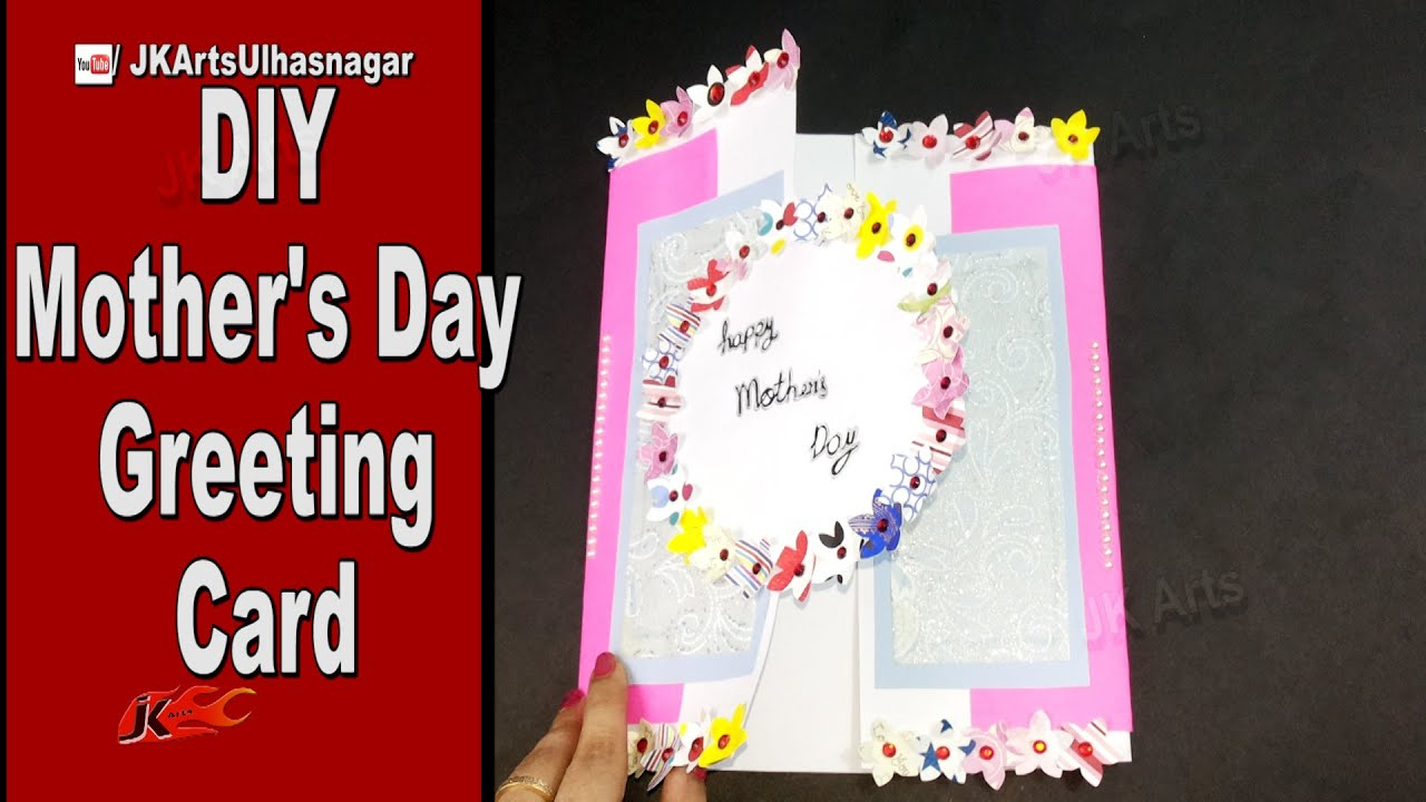 Birthday Cards For Teachers Ideas Diy Easy Greeting Card For Mothers Day Teachers Day Jk Arts 940
