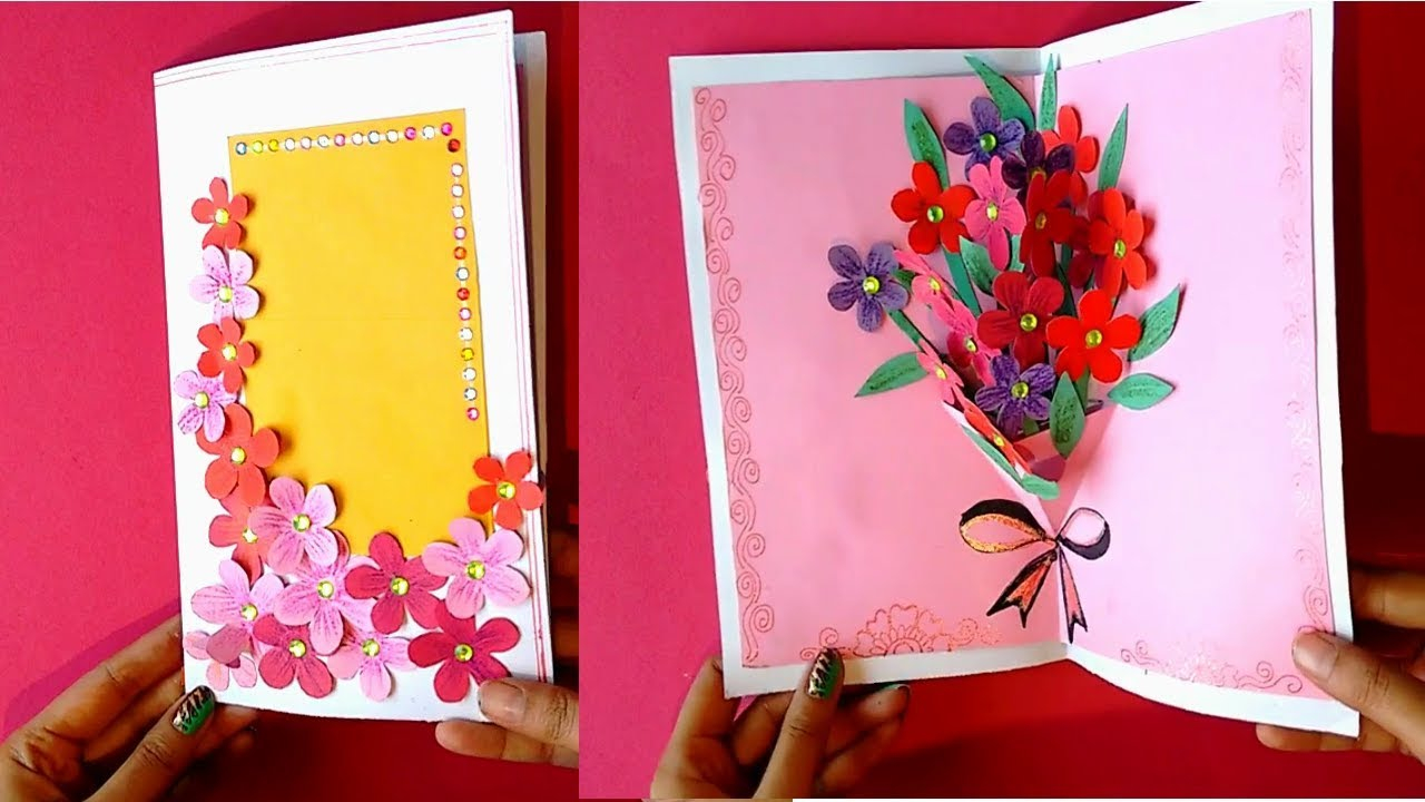 Birthday Cards For Teachers Ideas Diy Teachers Day Card Handmade Teachers Day Card 3d Pop Up Card