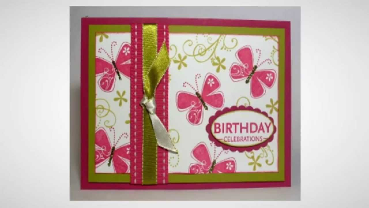 Birthday Greeting Card Making Ideas 99 Youtube Birthday Card Making Handmade Birthday Cards