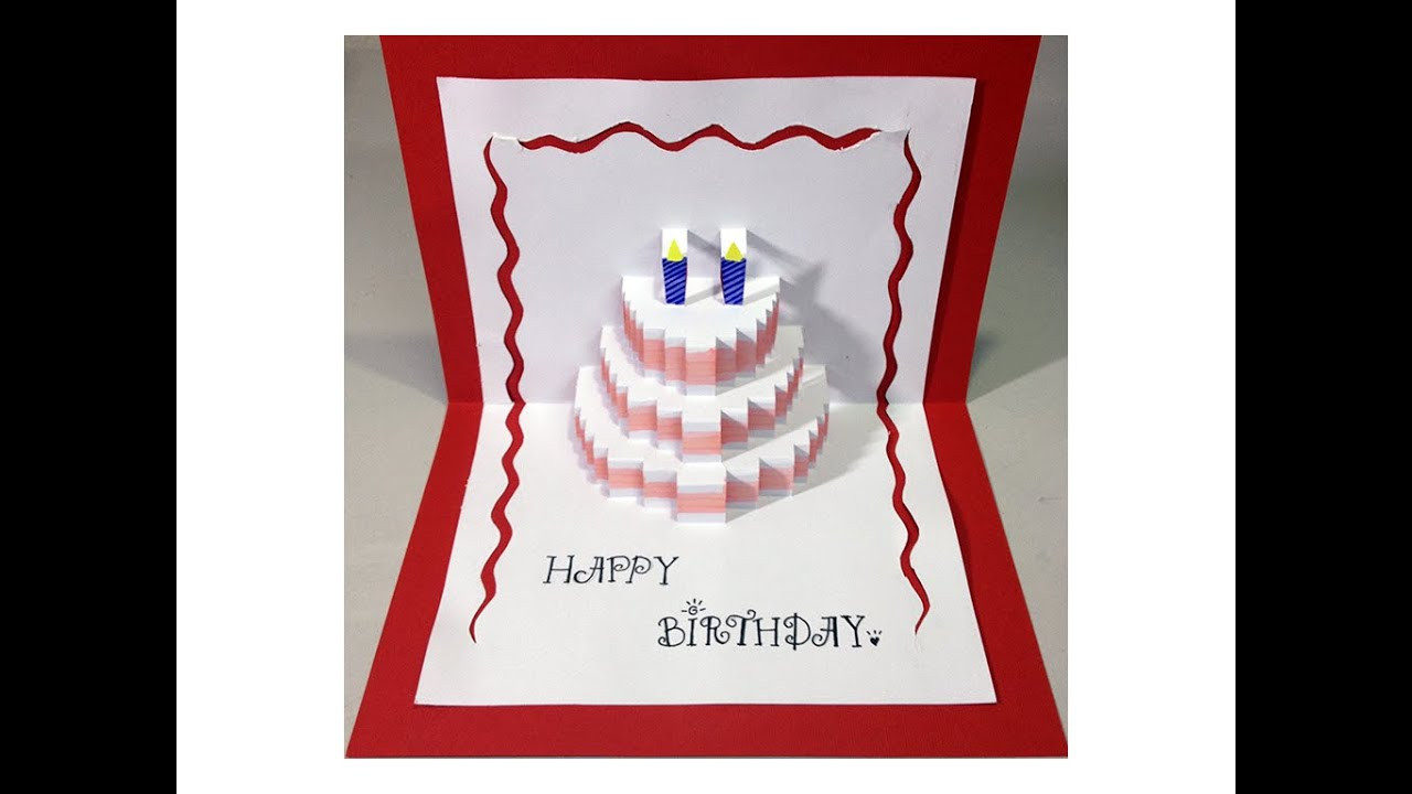 Birthday Pop Up Card Ideas 20 Of The Best Ideas For Pop Up Birthday Card Templates Home