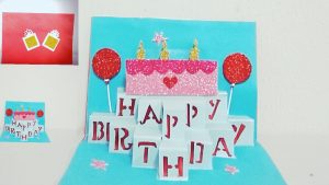 Birthday Pop Up Card Ideas Diy Pop Up Birthday Card