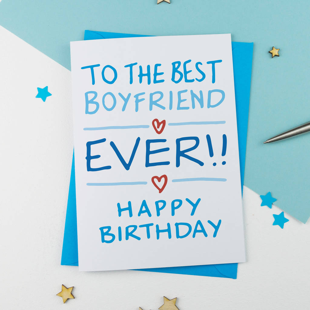 Boyfriend Birthday Card Ideas Boyfriend Birthday Card