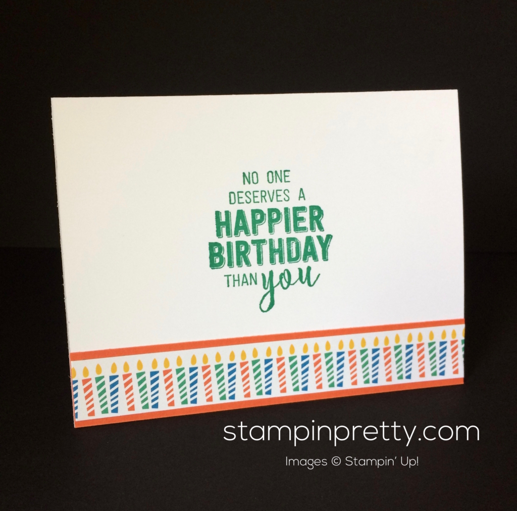 Cool Card Ideas For Birthdays Sweet Candles Birthday Card Idea Stampin Pretty