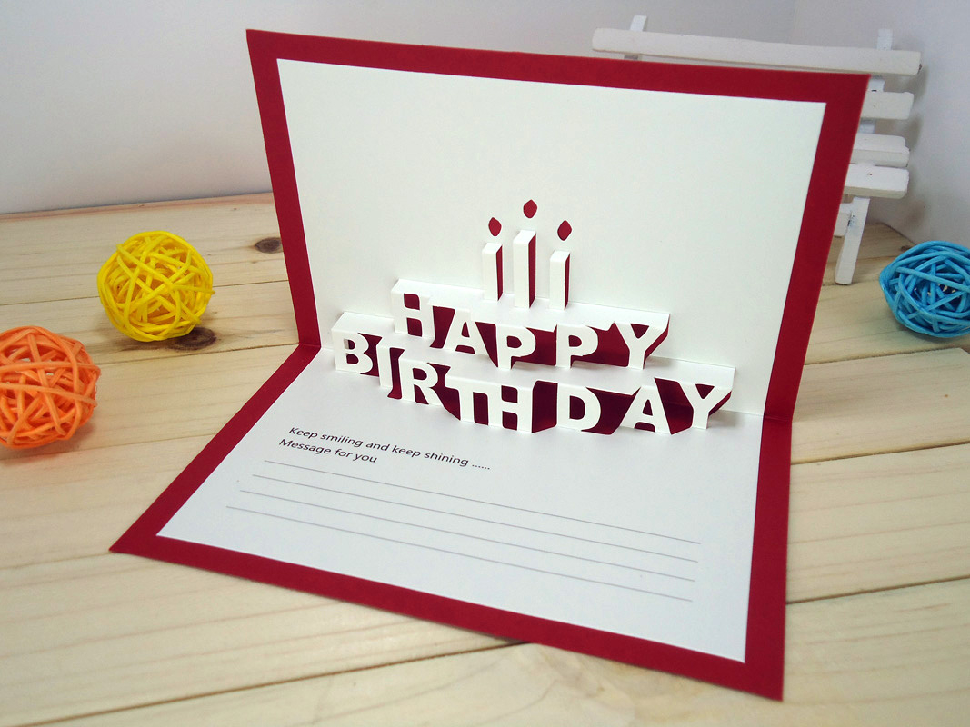 Cool Easy Birthday Card Ideas How To Make A Birthday Card Supplies Tutorial Thatsweetgift