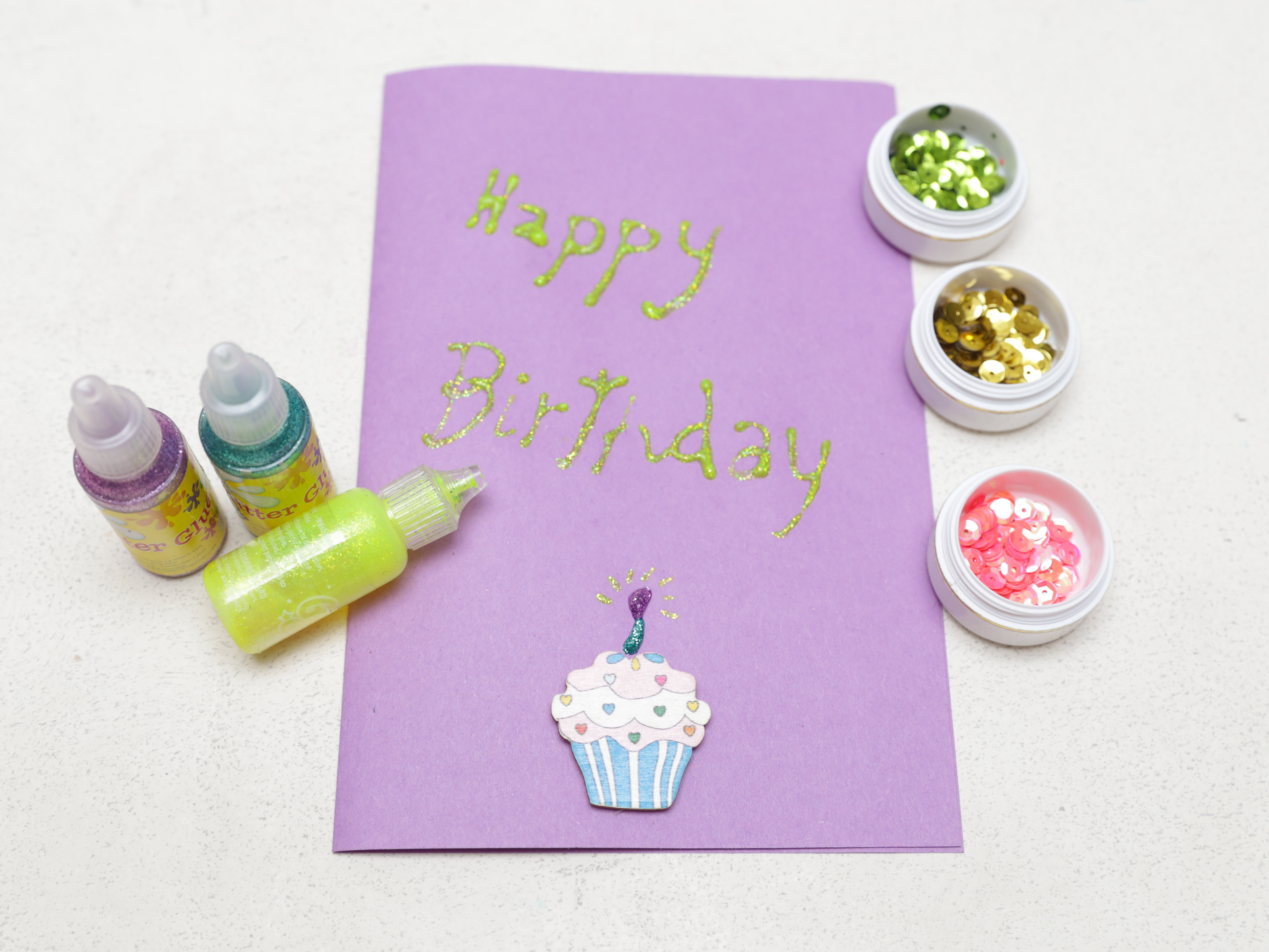 Cool Easy Birthday Card Ideas How To Make A Simple Handmade Birthday Card 15 Steps