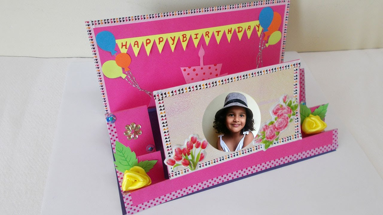 Craft Ideas For Birthday Cards Handmade Gift Ideas How To Make Diy Pop Up Birthday Greeting Card