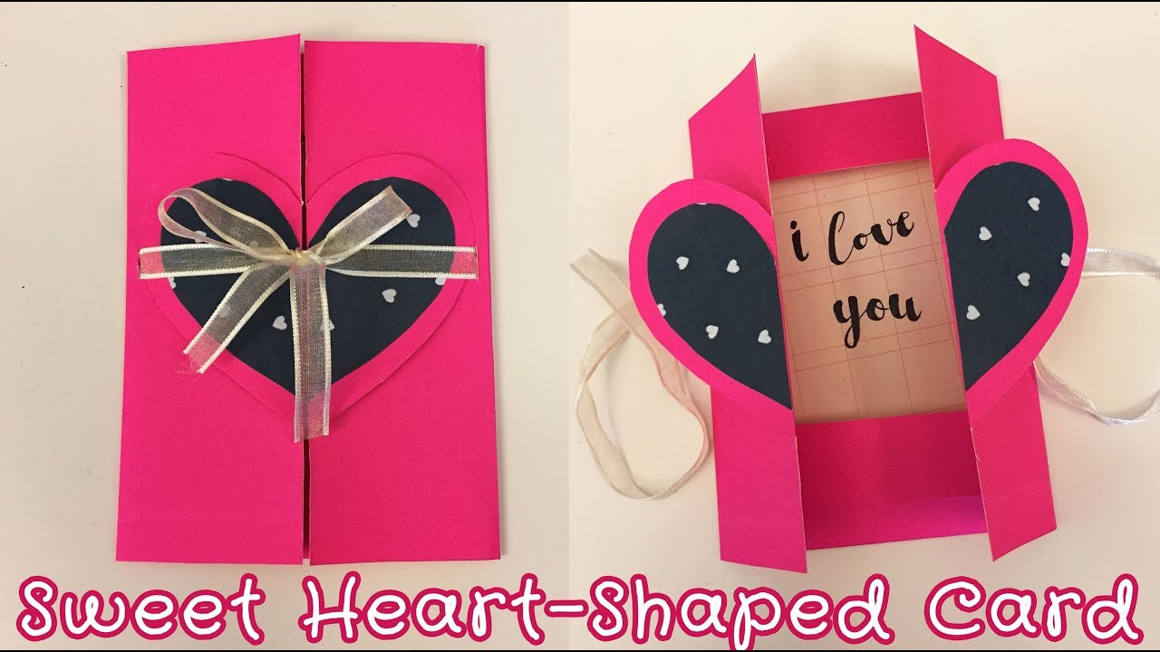 Creative Birthday Card Ideas For Girlfriend Easy Pop Up Card For Boyfriend Girlfriend Sunny Diy