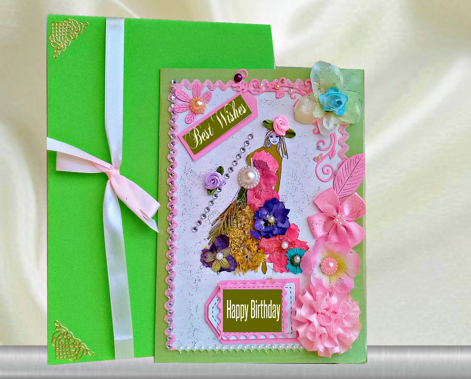 Creative Birthday Card Ideas For Girlfriend Happy Birthday Card Handmade Boxed Card Personalised Card Girl