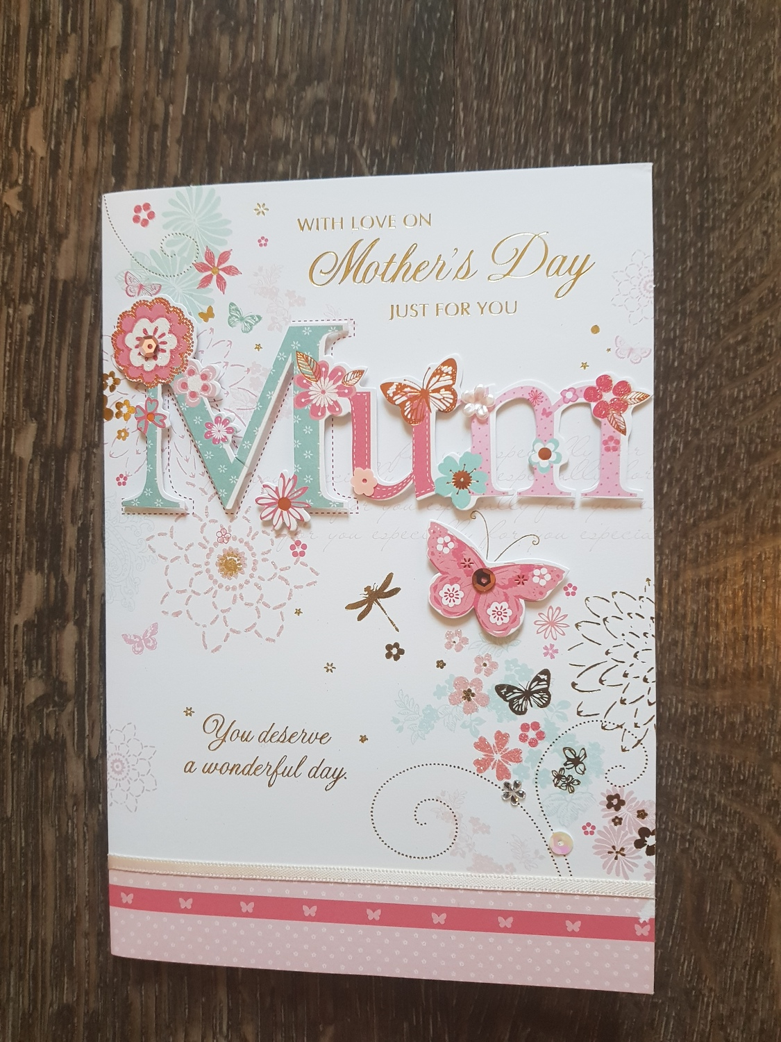 Creative Birthday Card Ideas For Girlfriend Mum Coloured Butterflies Mothers Day Card Remember That Card