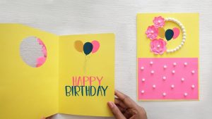 Creative Birthday Cards Ideas Recyclables Blog Beautiful Birthday Greeting Card Idea Diy