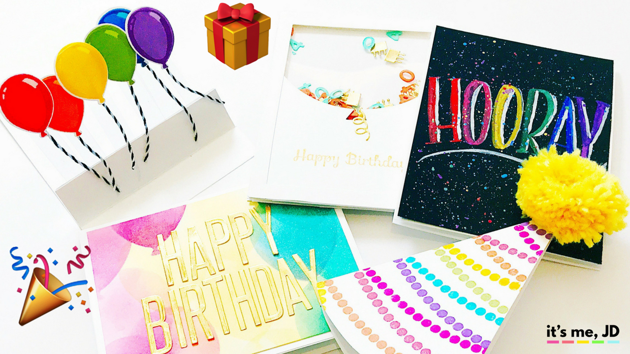 Creative Handmade Birthday Card Ideas 5 Beautiful Diy Birthday Card Ideas That Anyone Can Make