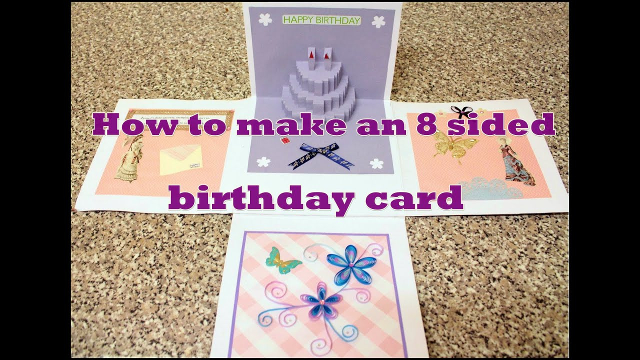 Creative Ideas For A Birthday Card Big Birthday Card Diy Creative Ideas