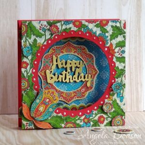 Creative Ideas For Birthday Card Making Bohemian Birthday Double Tent Card Step Step Tutorial