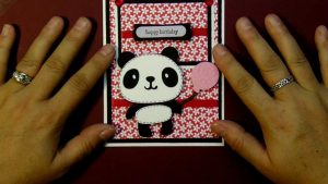 Cricut Birthday Card Ideas Cricut Panda Happy Birthday Card Using Create A Critter Catridge