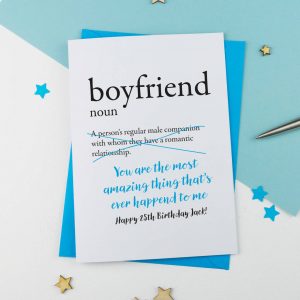 Cute Birthday Card Ideas Birthday Card For Boyfriend Personalised