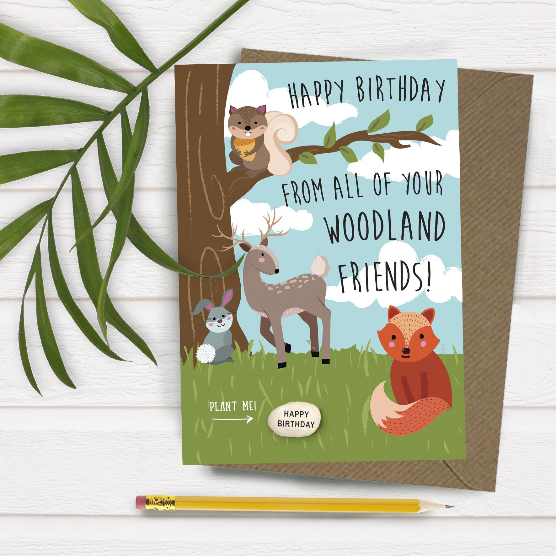 Cute Birthday Card Ideas For Friend Magical Birthday Woodland Friends Card Cute Birthday Card Forest Animals Birthday Card For Girl Birthday Card For Boygifts For Children