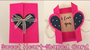 Cute Birthday Card Ideas For Girlfriend Easy Pop Up Card For Boyfriend Girlfriend Sunny Diy