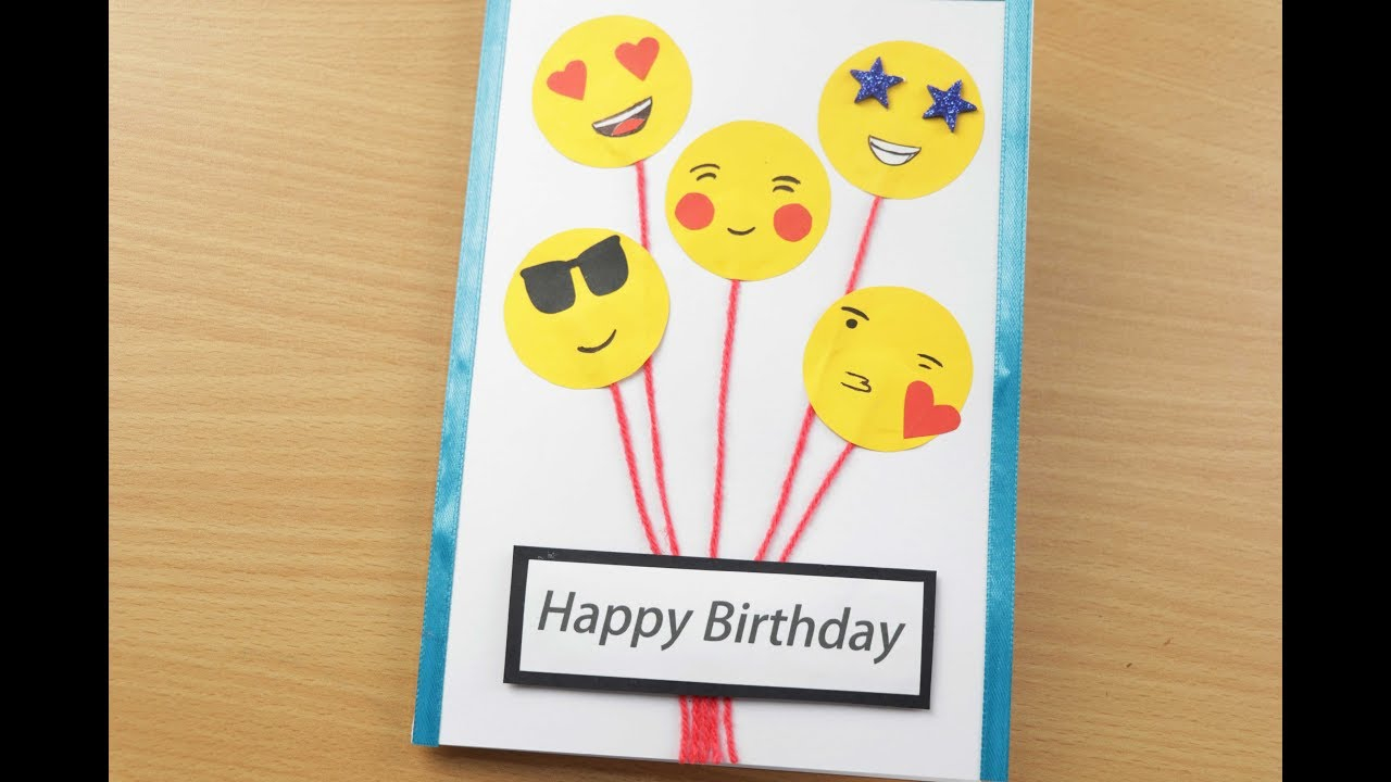 Cute Card Ideas For Birthday Handmade Birthday Cardbirthday Balloon Pop Up Cardbirthday Greeting Card Ideascute Birthday Card