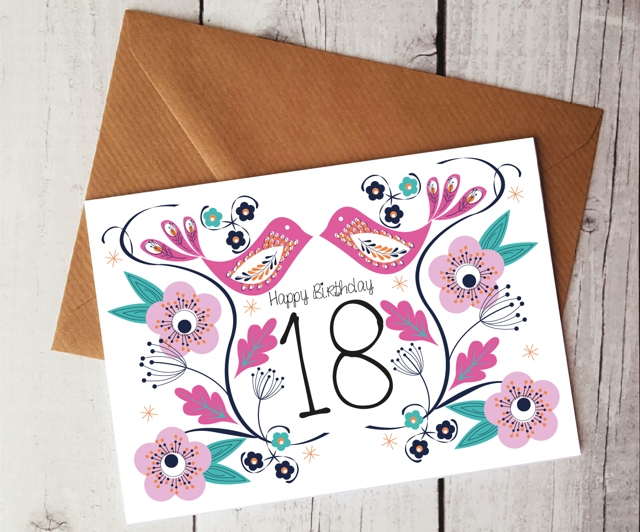 Cute Ideas For Birthday Cards 18th Birthday Card