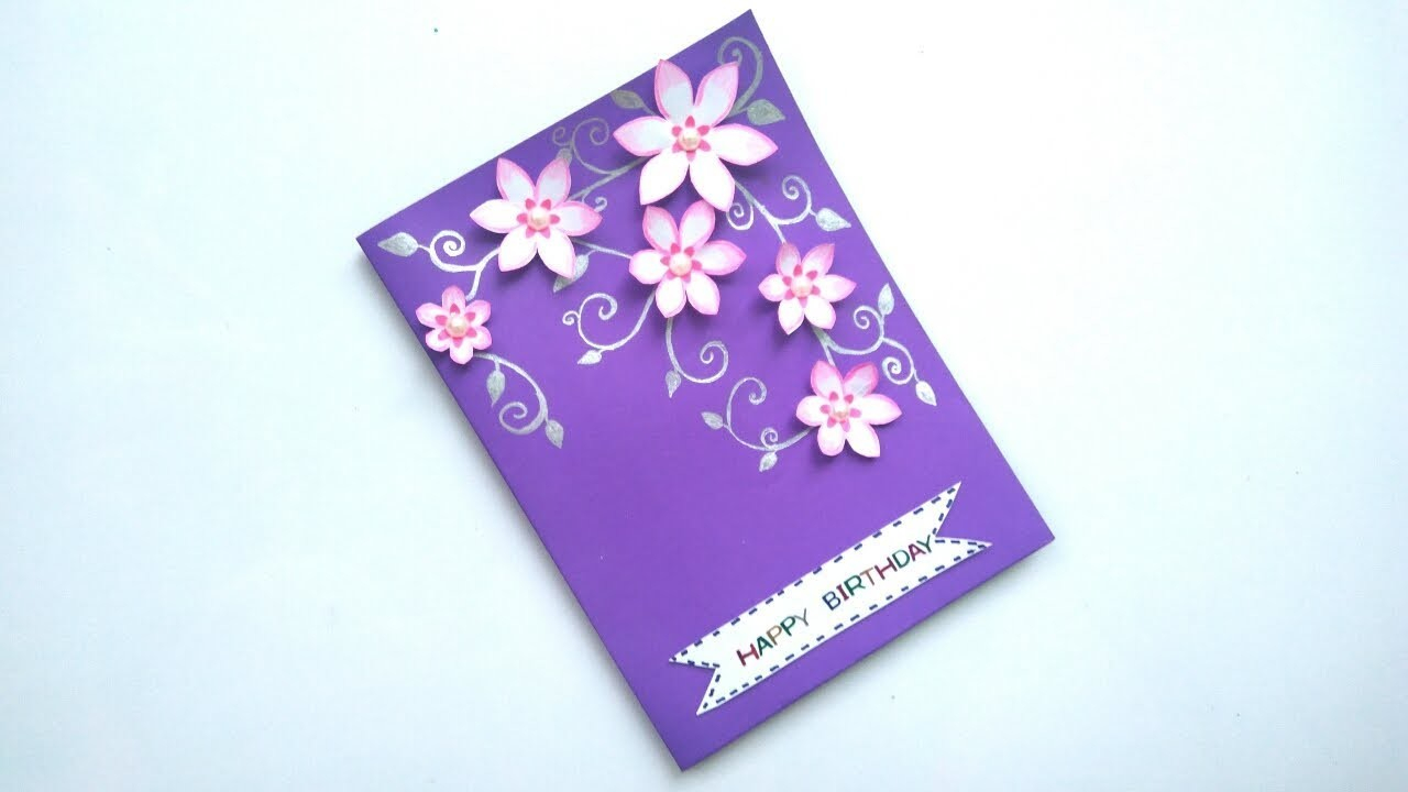 Cute Ideas For Birthday Cards Diycute Happy Birthday Card Ideahandmade Birthday Card Idea