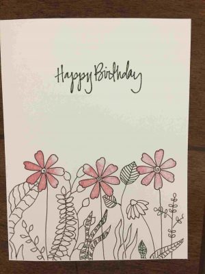 Drawing Birthday Card Ideas Hand Drawn Birthday Cards Funny Drawn Happy Birthday Card Funny
