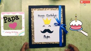 Easy Birthday Card Ideas For Dad Best Birthday Card For Father Handmade Birthday Gift Ideas For Father