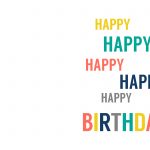 Enchanting Printable Happy Birthday Cards Happy Birthday Card 2 Page Printable printable happy birthday cards|craftsite.info