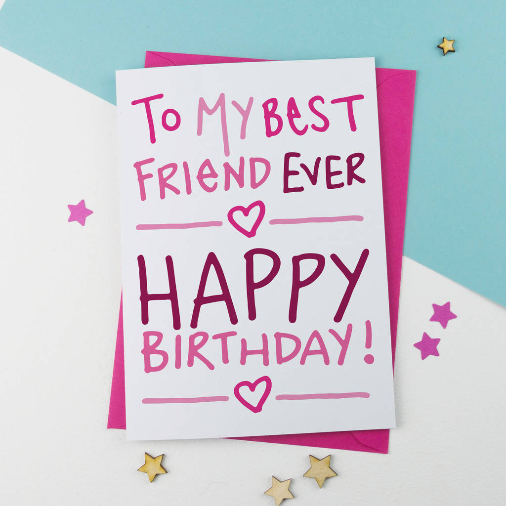 Friend Birthday Card Ideas Birtday Card Ataumberglauf Verband