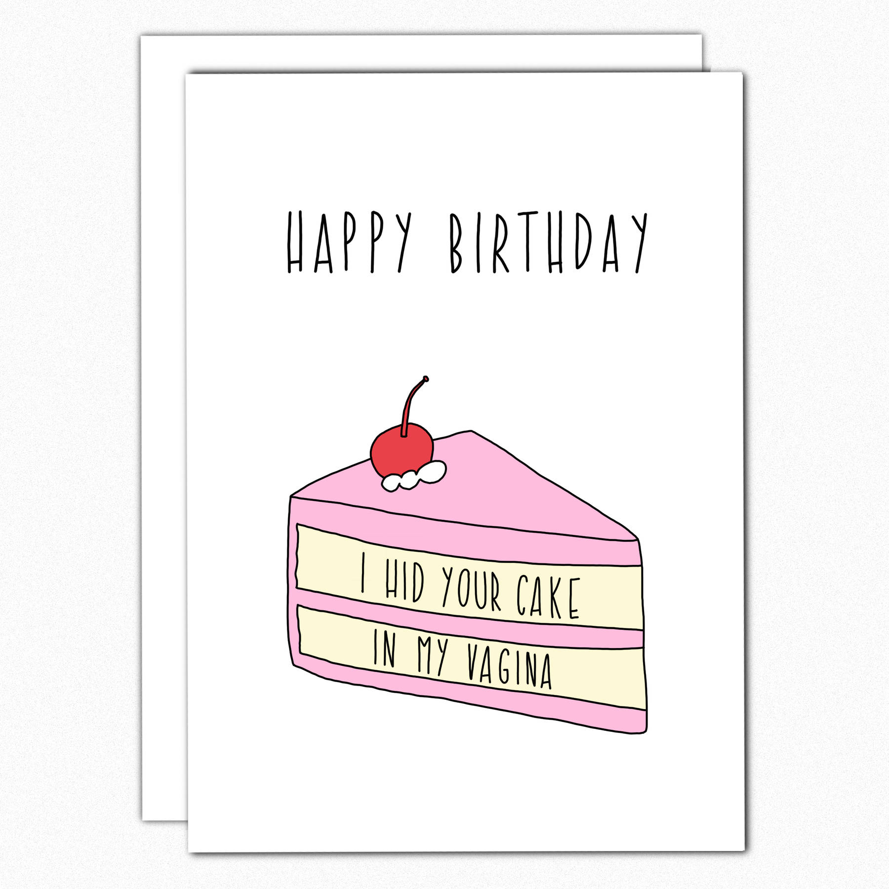 Funny Birthday Card Ideas For Boyfriend Birthday Card Boyfriend Birthday Card For Him Birthday Gifts For Boyfriend Funny Birthday Card Naughty Birthday Card I Hid Your Cake 046