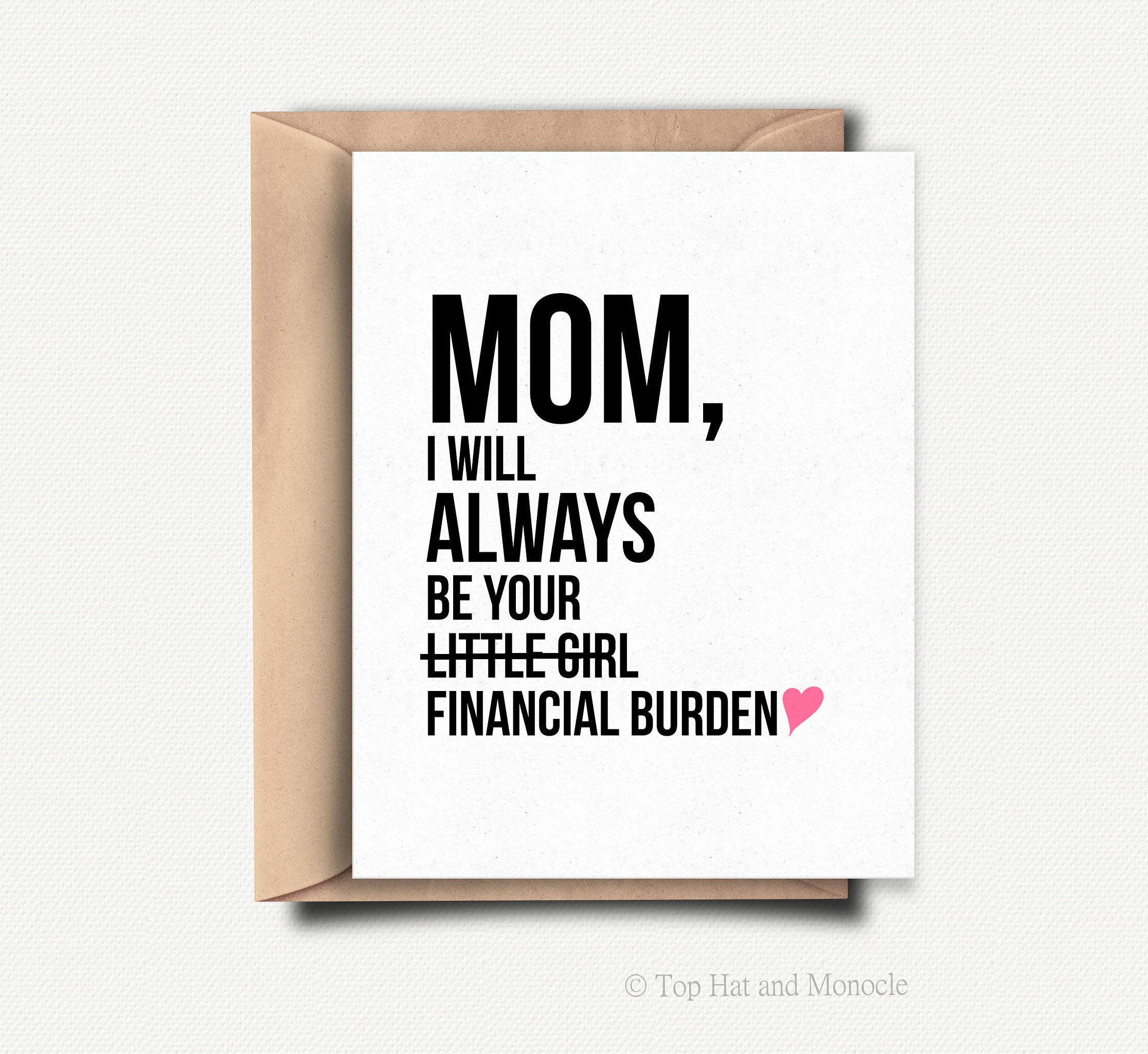 Funny Birthday Card Ideas For Mom Happy Mothers Day Card Funny Mother Gift Mothers Day From Daughter Funny Gift For Mothers Day Idea Mom Birthday Card Gift For Mum Mom Card