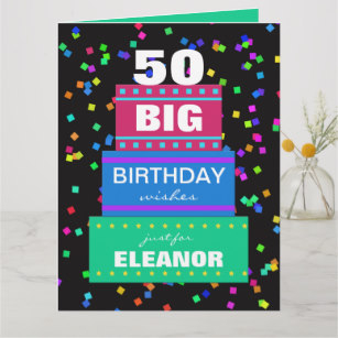 Giant Birthday Card Ideas Big Birthday Greeting Cards Any Age