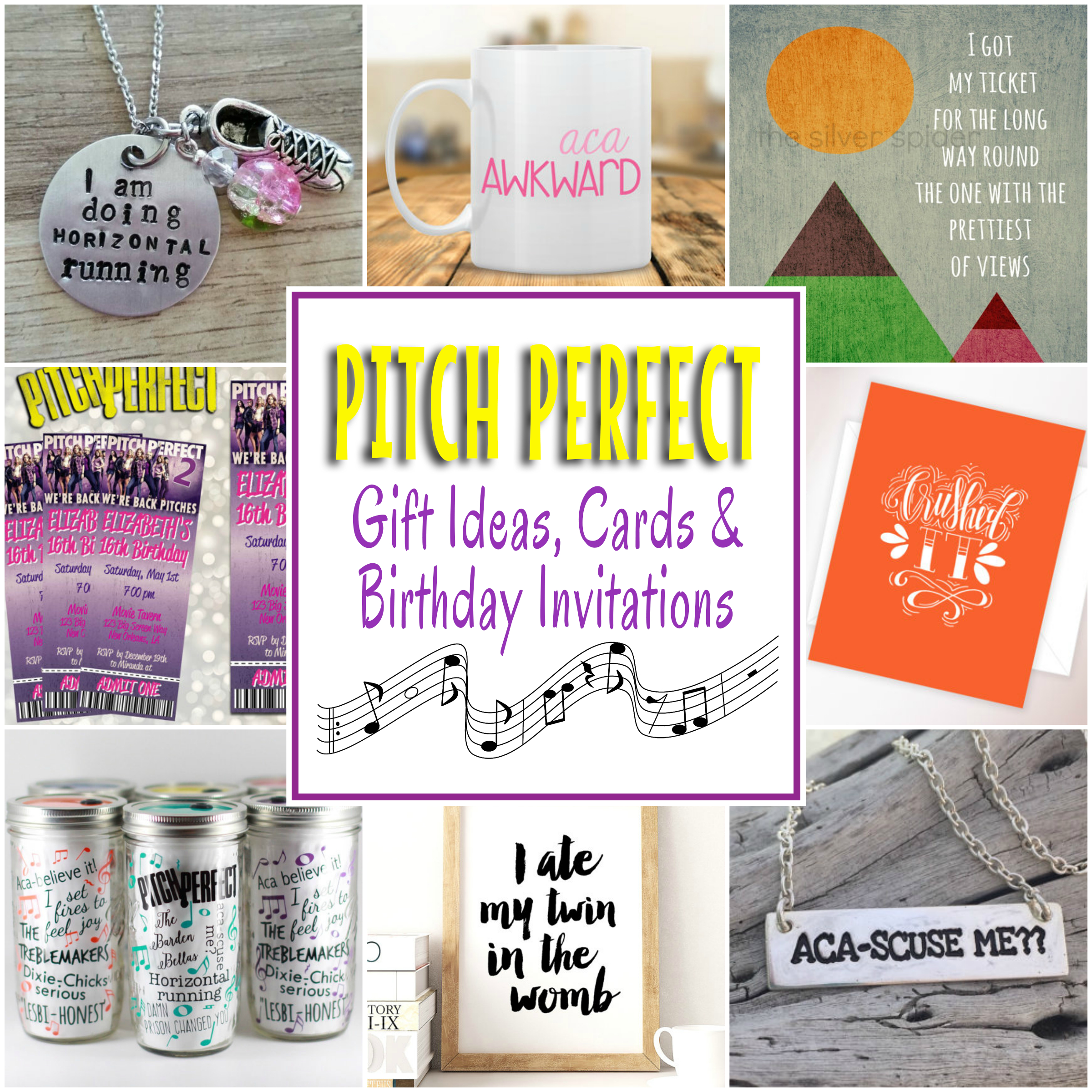 Giant Birthday Card Ideas Pitch Perfect Gifts Cards And Birthday Party Invitations Raising