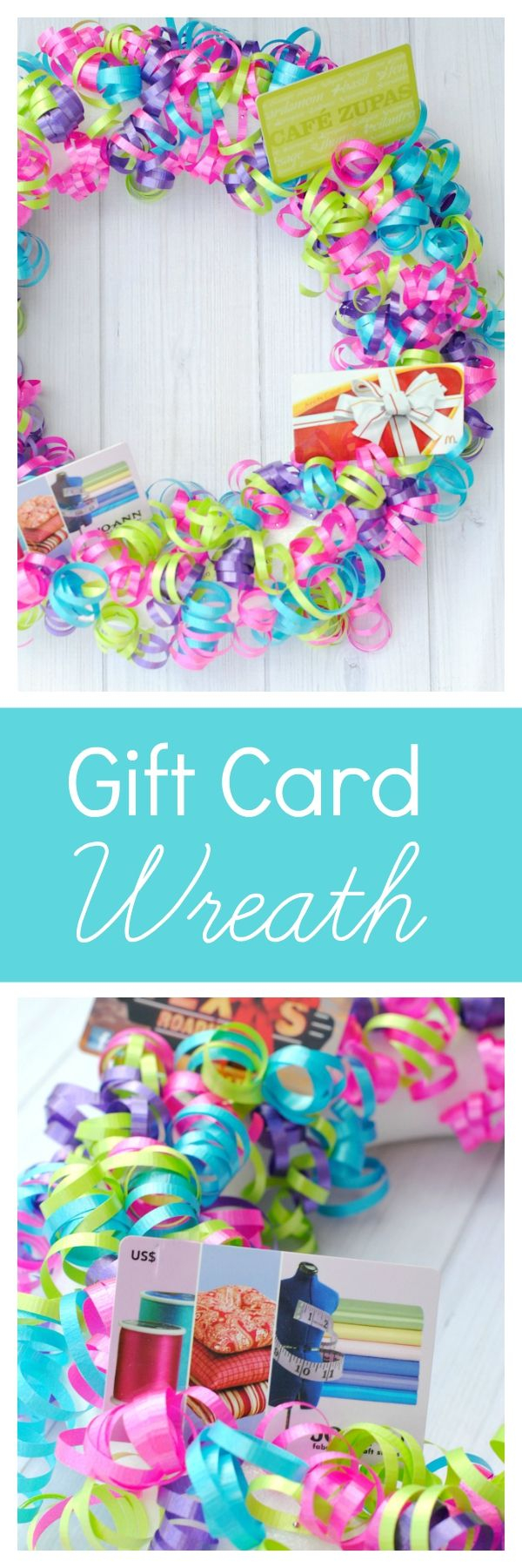 Gift Card Birthday Ideas Birthday Gifts Creative Gift Card Ideas This Gift Card Wreath Is A
