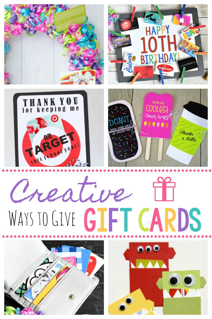 Gift Card Birthday Ideas Birthday Gifts Creative Ways To Give Gift Cards Fun Diy Gift Card