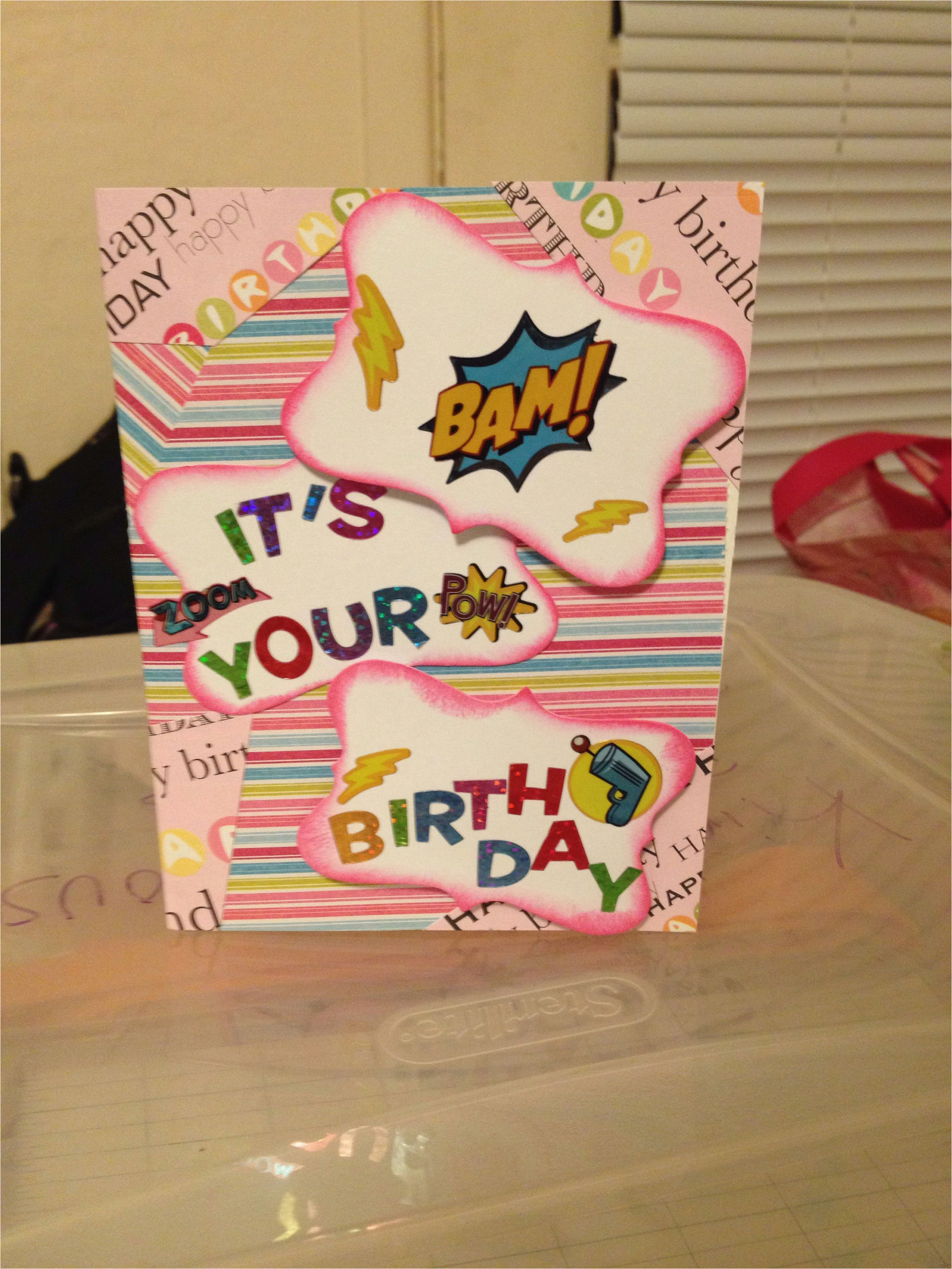Girls Birthday Card Ideas Diy Ideas For Greeting Cards Birthday Card For 10 Year Old Girl Card