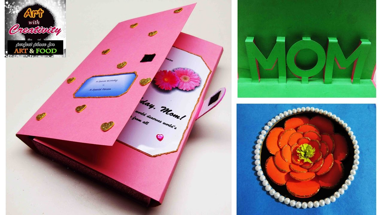 Good Ideas For Birthday Cards For Moms Birthday Card Mom Special Diy Art With Creativity 101