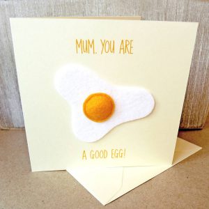 Good Ideas For Birthday Cards For Moms Handmade Mum You Are A Good Egg Birthday Card
