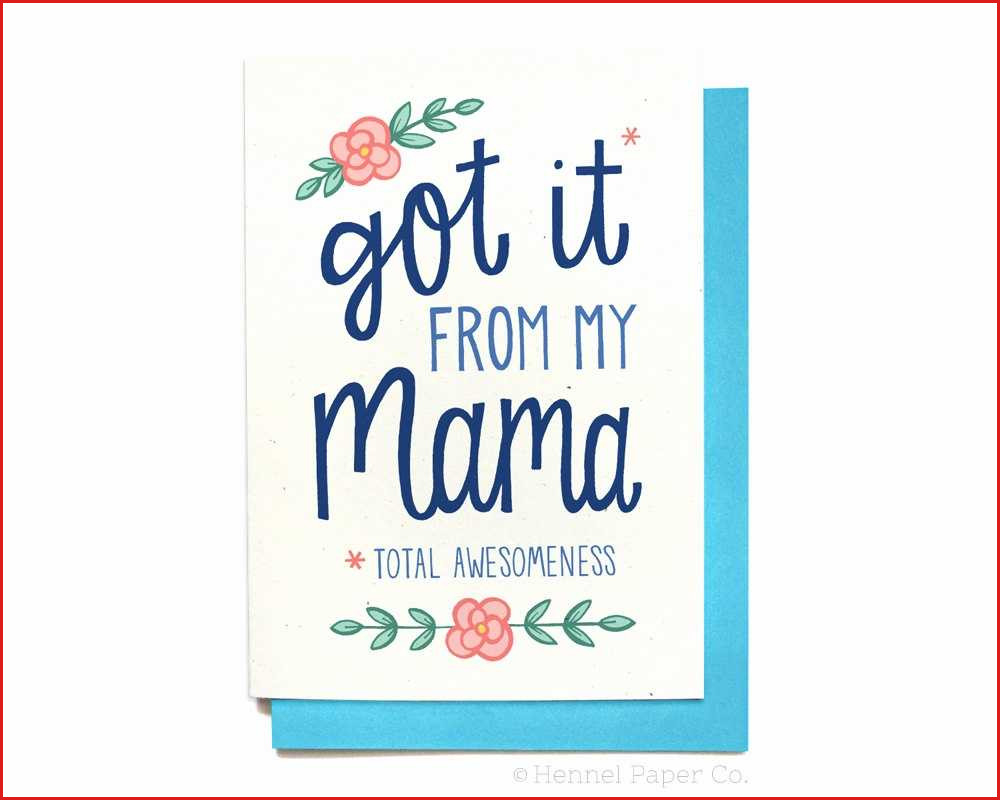 Good Ideas For Birthday Cards For Moms Mom Birthday Cards Funny Funny Mothers Day Card Cute Fun Happy