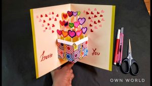 Greeting Card Ideas For Birthday Beautiful Birthday Greeting Card Idea Diy Friendship Day Pop Up Card Diy Friendship Day Card