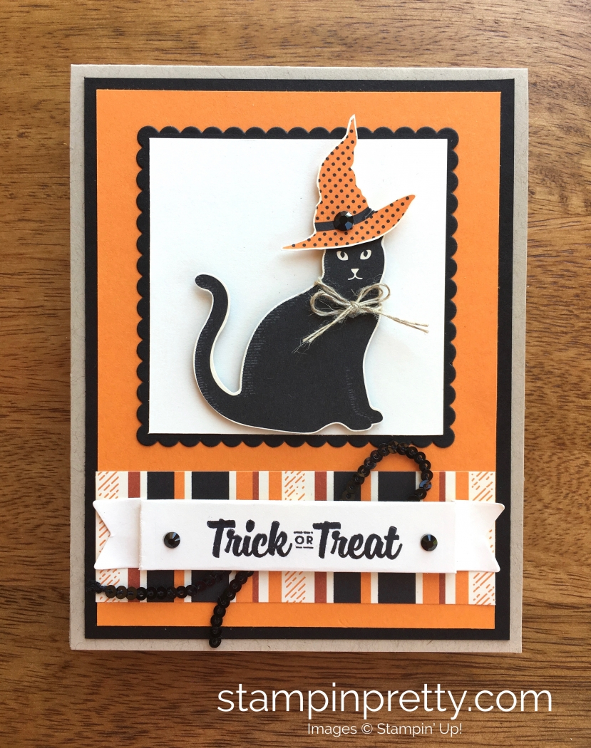 Halloween Birthday Card Ideas New Cat Punch Is The Cats Meow Stampin Pretty