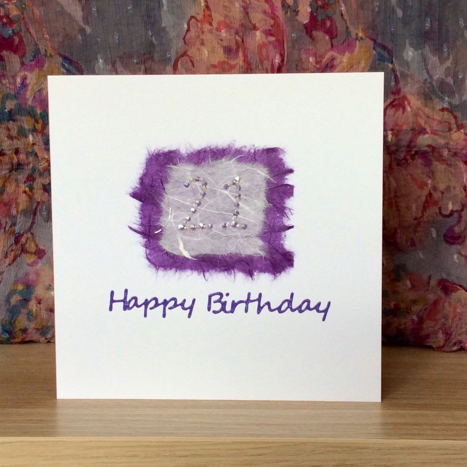 Handmade 21St Birthday Card Ideas Handmade 21st Birthday Cards Shab Chic Style Blue Or Lilac