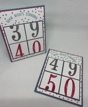 Handmade 40Th Birthday Card Ideas Handmade 40th Or 50th Birthday Card Milestone Birthdays
