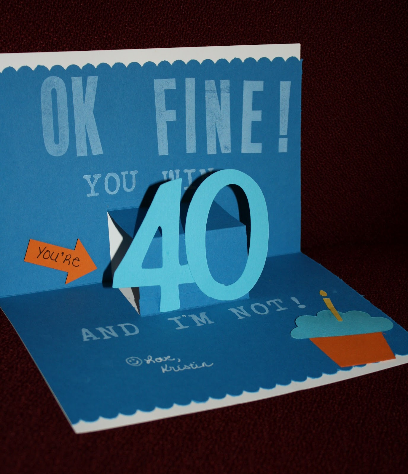 Handmade 40Th Birthday Card Ideas Homemade 40th Birthday Card Ideas Scrabblecardfromanangle