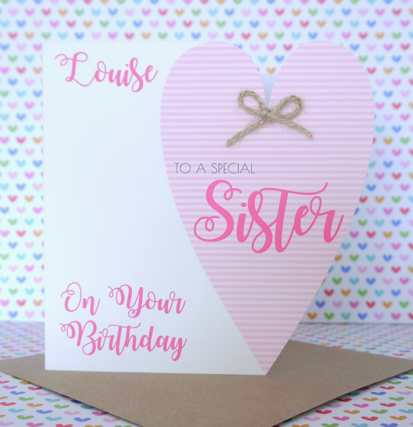 Handmade 40Th Birthday Card Ideas Personalised Handmade Birthday Card Friend Sister Mum Nanny Auntie Daughter