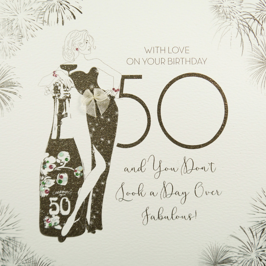 Handmade 50Th Birthday Card Ideas 97 Large 50th Birthday Cards Ladies 50th Birthday Card Large