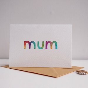 Handmade 80Th Birthday Card Ideas Handmade Watercolour Mothers Day Mum Birthday Card