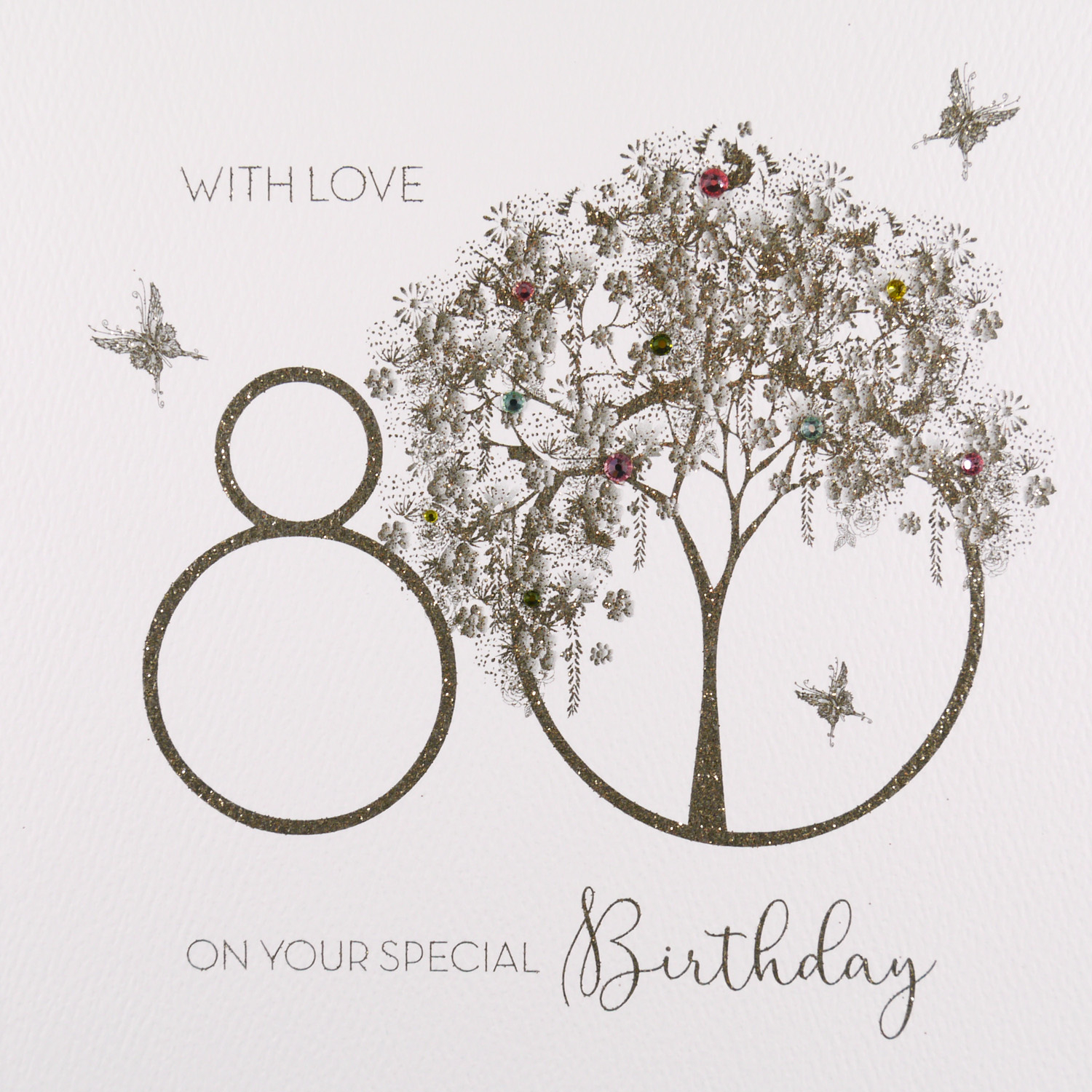 Handmade 80Th Birthday Card Ideas With Love On Your Special Birthday Handmade 80th Birthday Card Gs26