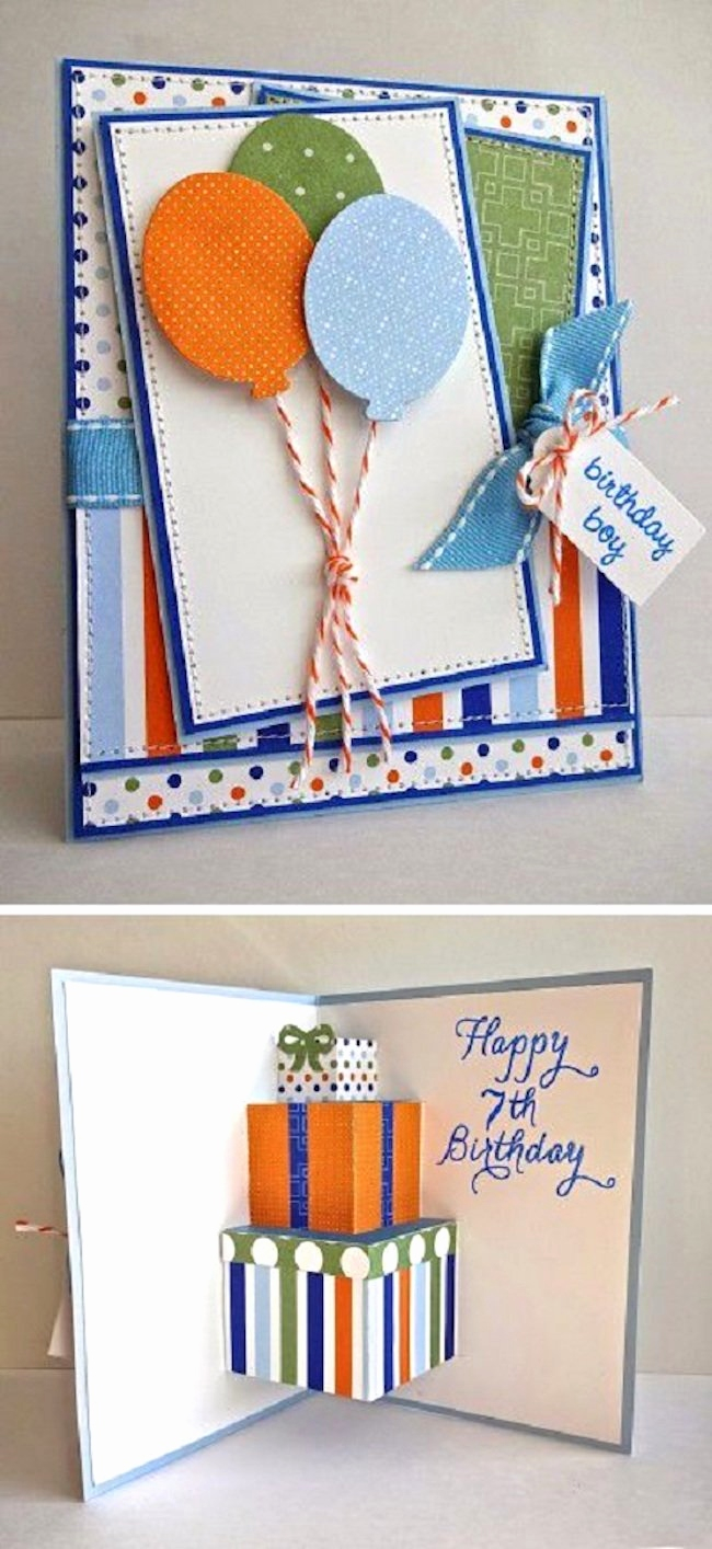Handmade Birthday Card Ideas For Boyfriend Homemade Birthday Cards For Boyfriend Step Step Lovely Handmade