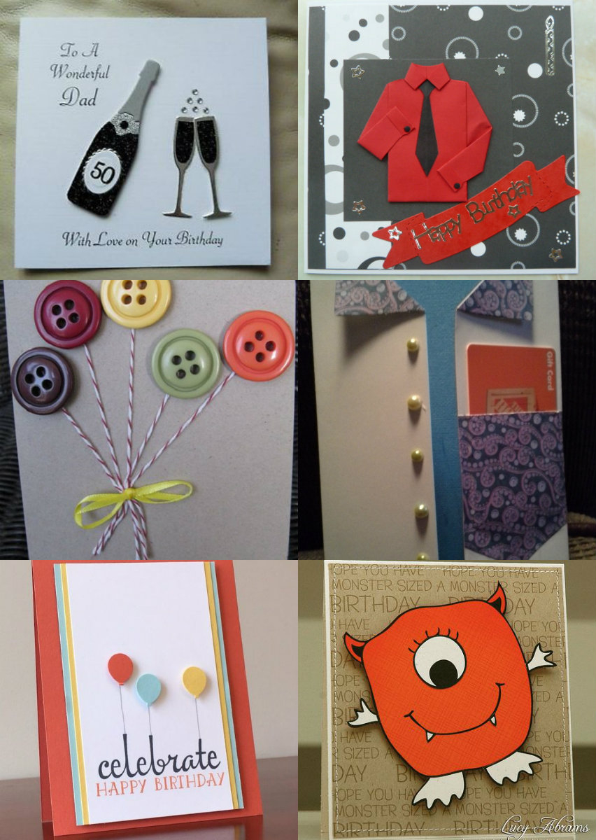 Handmade Birthday Card Ideas For Dad Handmade Birthday Card Ideas For Father Handmade Birthday Cards For
